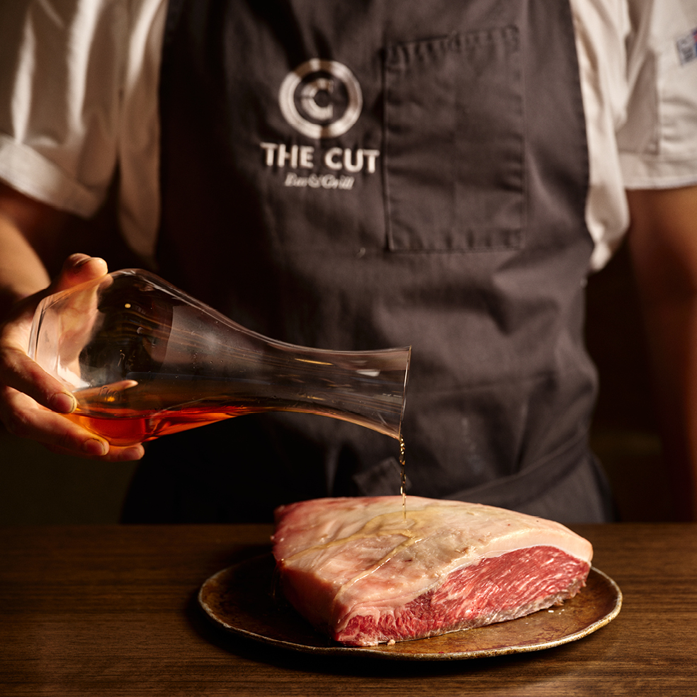 The Cut Bourbon Aged Wagyu Campaign Tile